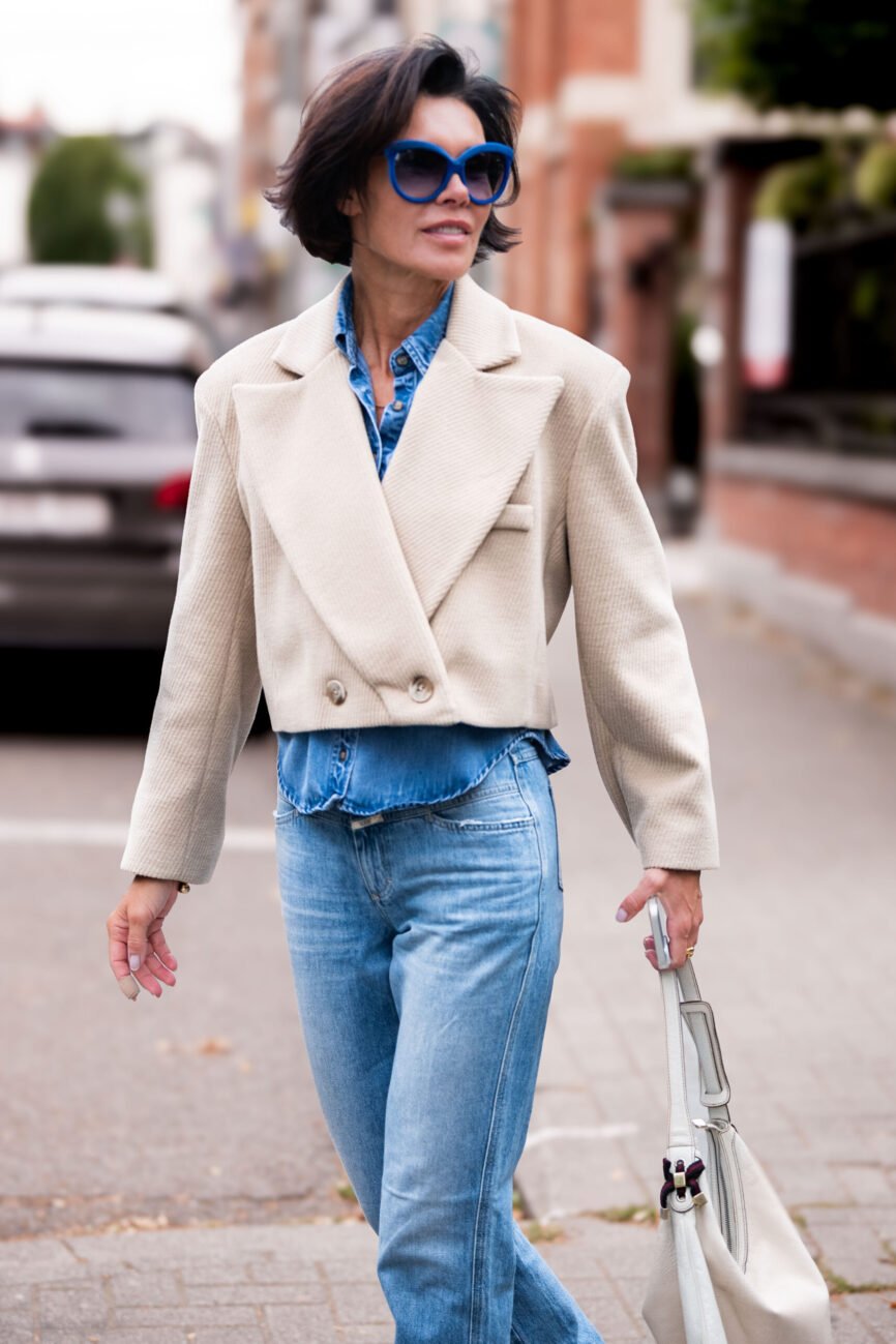 Warm beige jacket